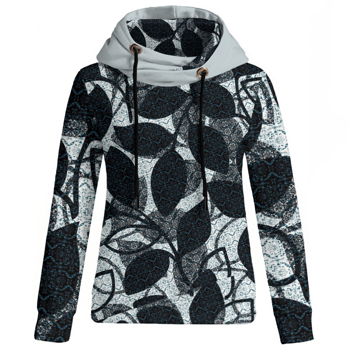 Women's Lightweight Hoodie Patchwork style WHP0030