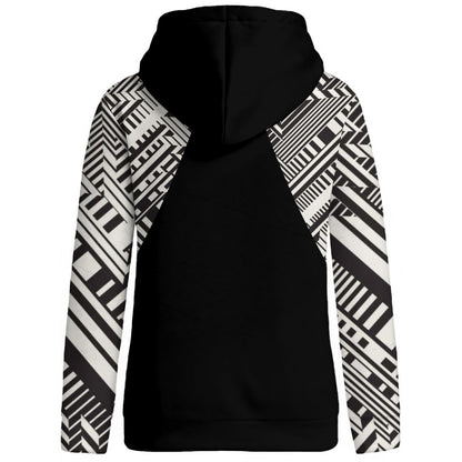 Women's Lightweight Hoodie Patchwork style WHP0052
