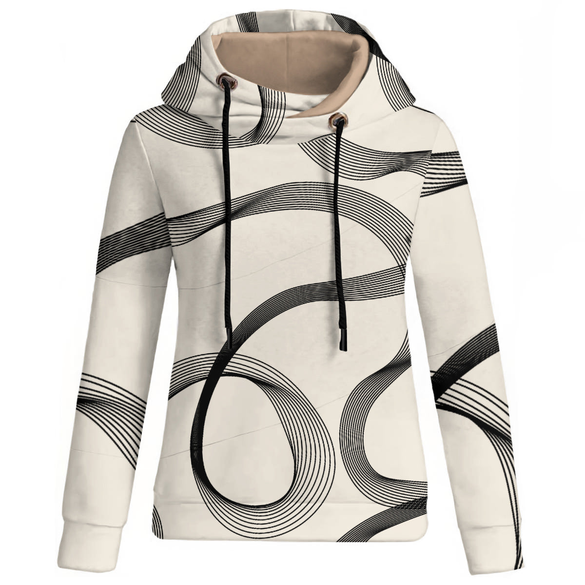 Women's Lightweight Hoodie Patchwork style WHP0038