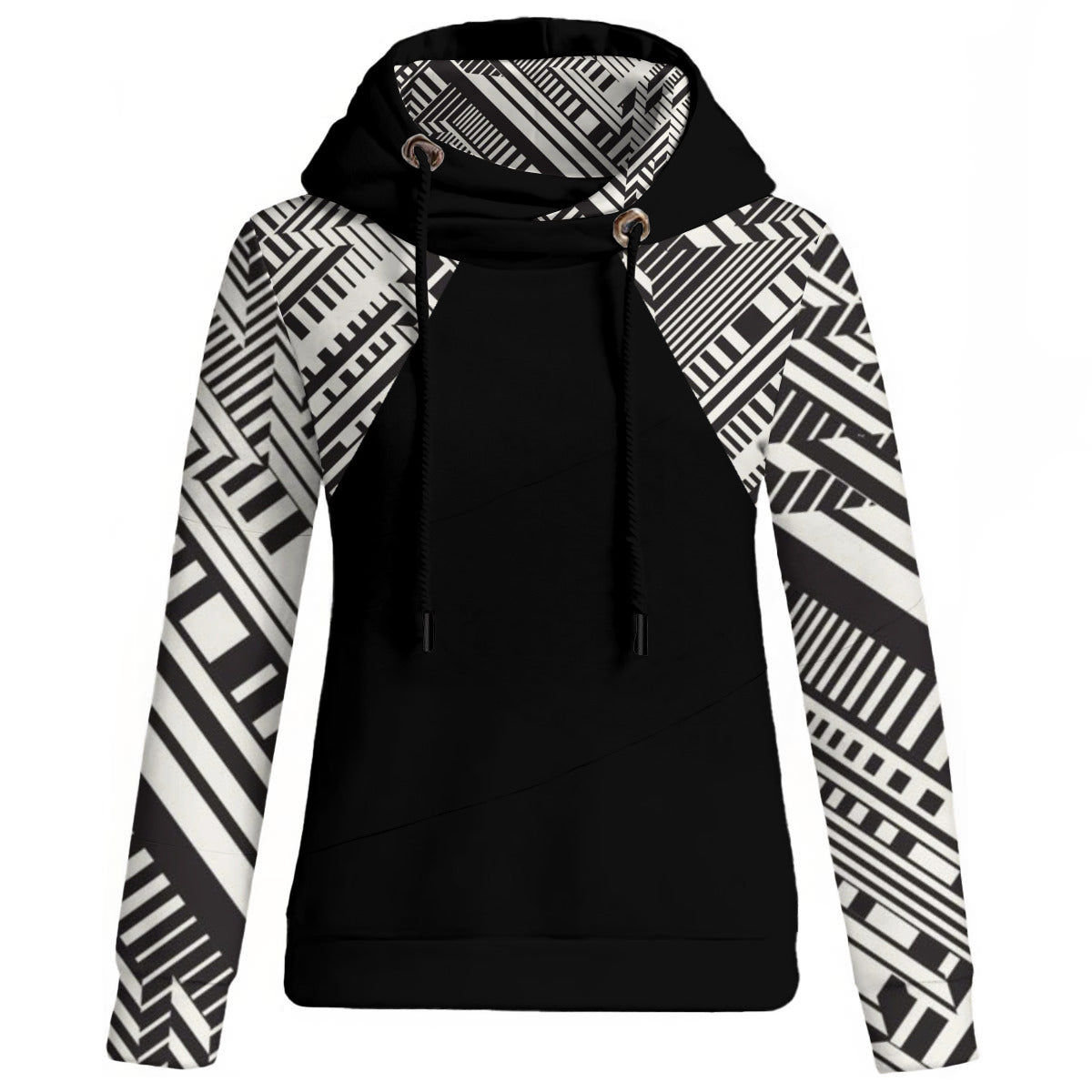 Women's Lightweight Hoodie Patchwork style WHP0052