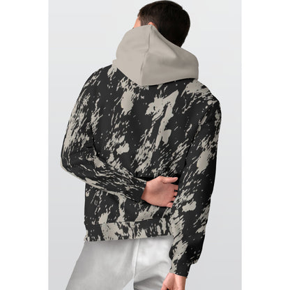 All-Over Print Men's Thicken Pullover Hoodie MH0013