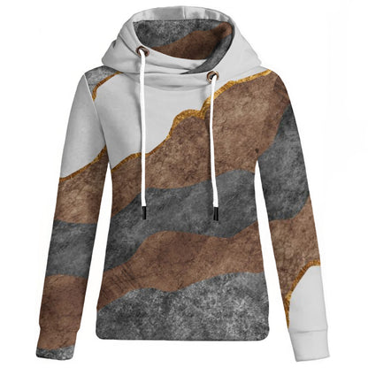 Women's Lightweight Hoodie Patchwork style WHP0044