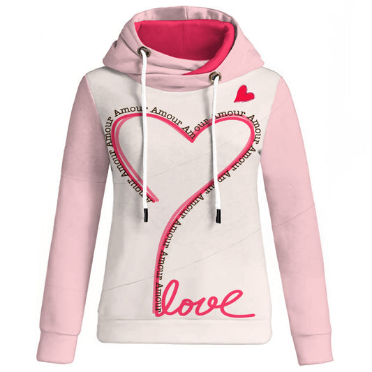 Women's Lightweight Hoodie Patchwork style WHP0057