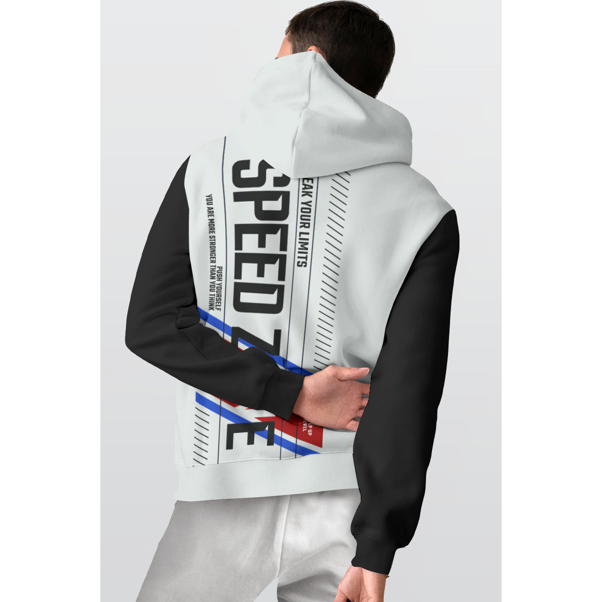 All-Over Print Men's Thicken Pullover Hoodie MH0017