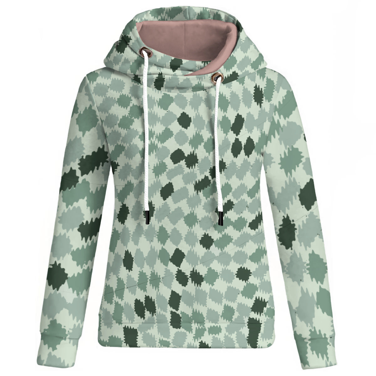 Women's Lightweight Hoodie Patchwork style WHP0023
