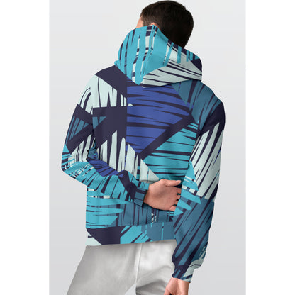 All-Over Print Men's Thicken Pullover Hoodie MH0009