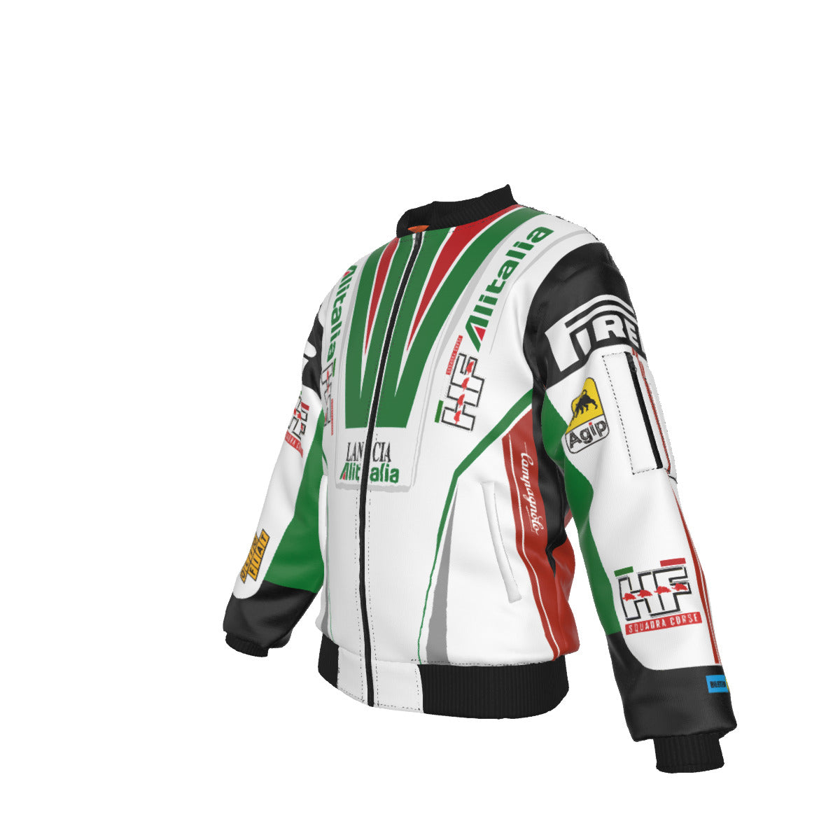 Men's Jacket, Lancia Stratos Rally Racing Team (green sleeve) - Non Official -