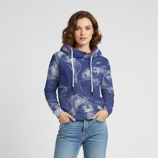 Women's Lightweight Hoodie Patchwork style WHP0001