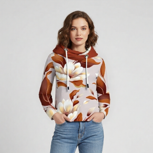 Women's Lightweight Hoodie Patchwork style WHP0012